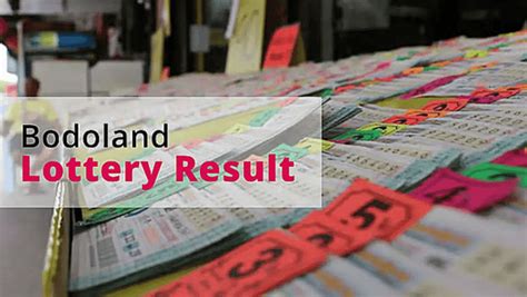 bodoland lottery result